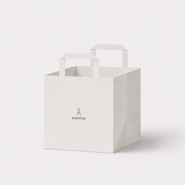 Kinntor White Paper Bag 21