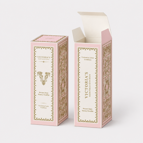 Victoria Heritage Cookies_Pink Box